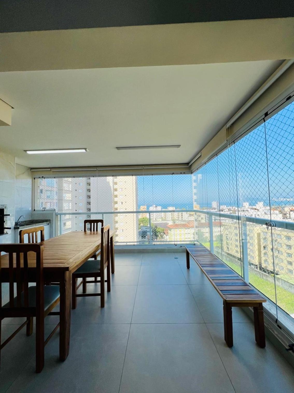 Condominio Club, Vista para o mar, Churrasqueira Guarujá Exterior foto